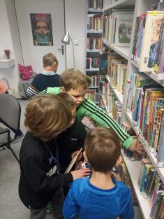 Návštěva knihovny - 9.12.2022