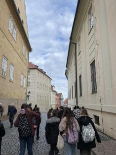 Návštěva AV ČR a Pražského hradu