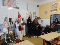 Mikuláš, čert, anděl  v 5. B