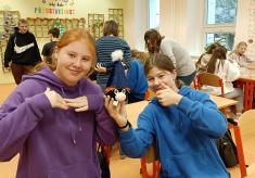 Přípravy na vánoční jarmark