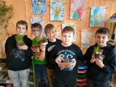 Jarní zeleň ve 3.B