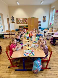 Ochutnávka sýrů v 1.A