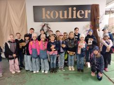 3.A a 3.B ve výrobně ozdob Koulier