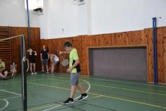 Školní turnaj v Badmintonu