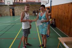 Školní turnaj v Badmintonu